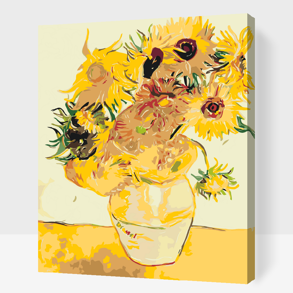Malování podle čísel - Vincent Van Gogh - Sunflowers